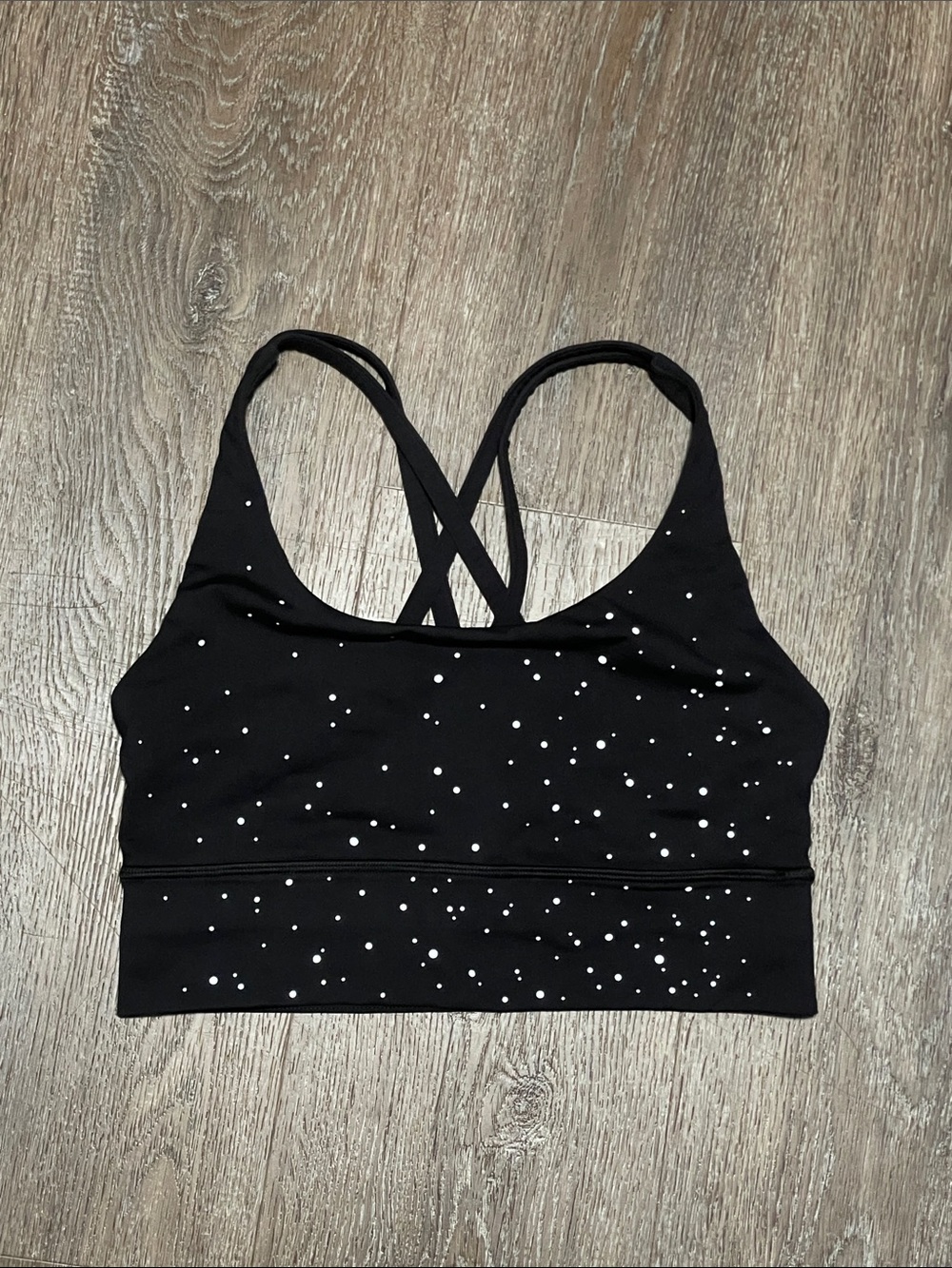 EUC Lululemon Energy Reflective Longline Bra *Medium Support, B-D Cups. Size 6